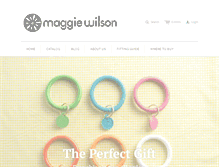 Tablet Screenshot of maggiewilsonstyle.com